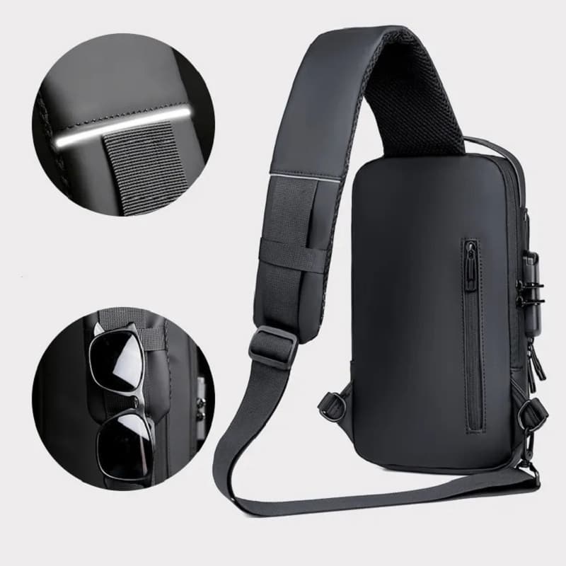 بادی بگ ضد سرقت ضدآب-مشکی