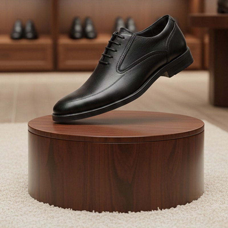 کفش رسمی بندی مردانه مدل Sabalan-مشکی